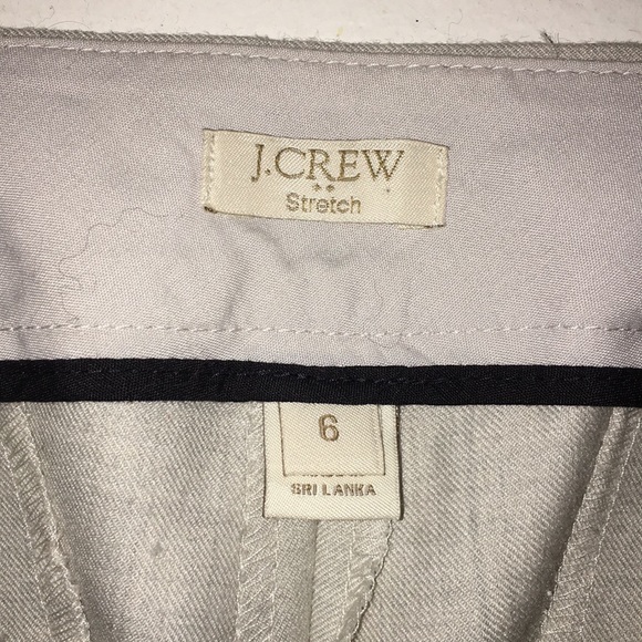 JCrew grey pants with black pinstripe - Picture 4 of 4